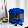 Preserved Blue Velvet Roses