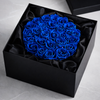 Preserved Blue Velvet Roses