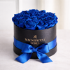 Preserved Blue Velvet Roses