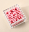 Magnificent Roses® Personalized Write Your Own Miniature Pink Rose Keepsake Box