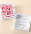 Magnificent Roses® Personalized For Mom Miniature Pink Rose Keepsake Box
