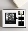 Magnificent Roses® Personalized Bud Vase for Remembrance